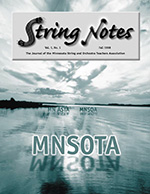 String Notes Fall 1998 Cover