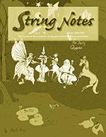 String Notes Winter 1998/1999 Cover