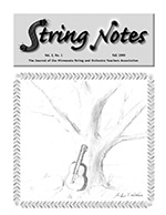 String Notes Fall 1999 Cover