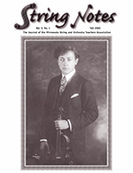 String Notes Fall 2000 Cover