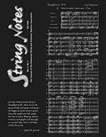 String Notes Fall 2001 Cover