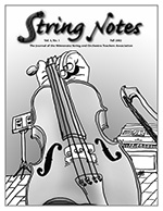 String Notes Fall 2002 Cover