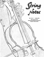 String Notes Spring 2003 Cover