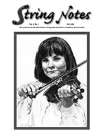 String Notes Fall 2005 Cover