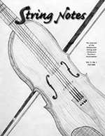 String Notes Fall 2008 Cover