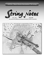 String Notes Spring 2009 Cover