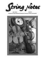 String Notes Fall 2013 Cover