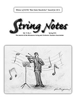 String Notes Spring 2015 Cover