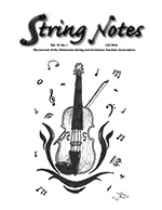 String Notes Fall 2016 Cover