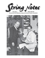 String Notes Winter 2018/2019 Cover