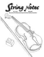 String Notes Spring 2020 Cover