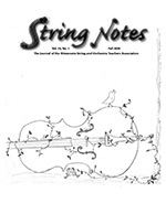 String Notes Fall 2020 Cover