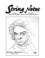 String Notes Winter 2020/2021 Cover