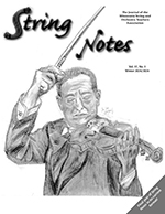 String Notes Winter 2024/2024 Cover